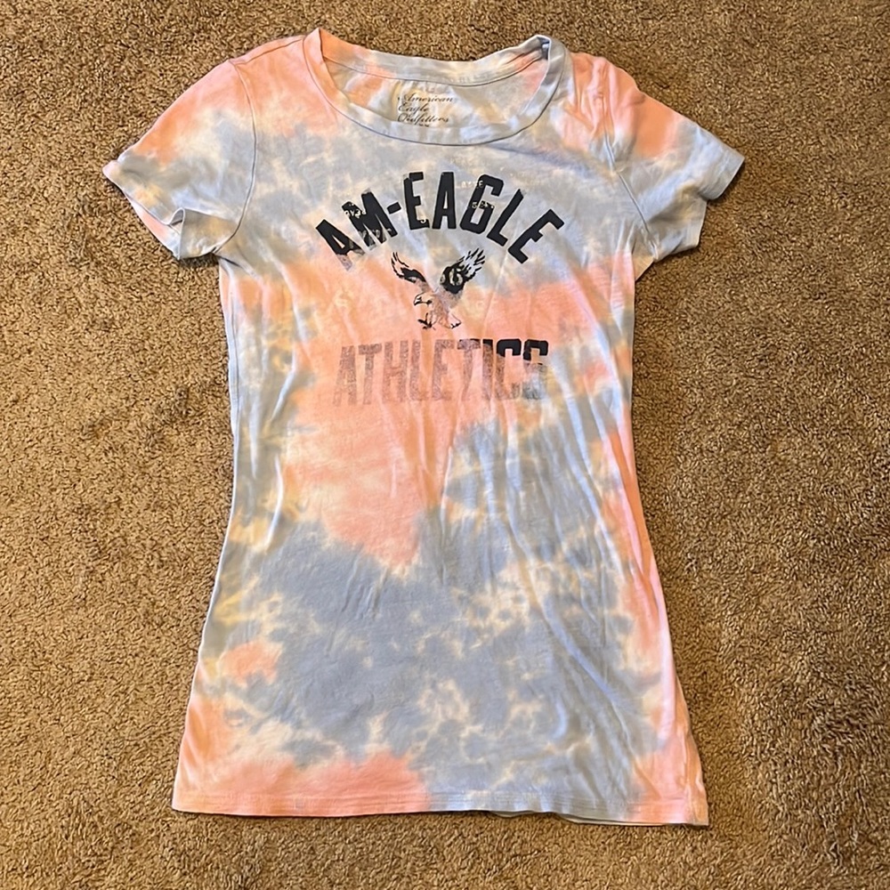 Vintage American Eagle tie-dye T-shirt